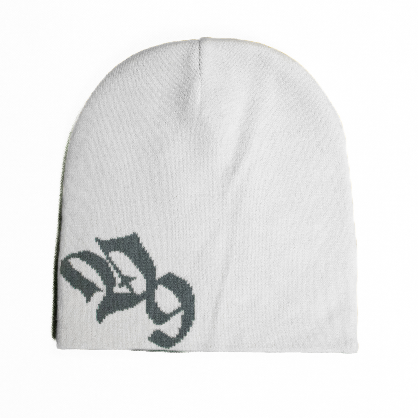 White/Grey Beanie